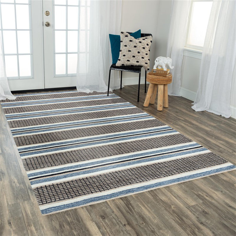 Tapis 100% laine touffeté à la main