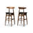 Upholstered Bar Stool with Solid Wood Frame