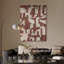 Art mural Mid-Century moderne en toile pour salon-1451188977-1451188980