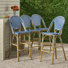 Battaglia Polyethylene (PE) Wicker Outdoor Stool