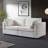 80.3"W Modular Chenille 3 Seat Sofa-97934558
