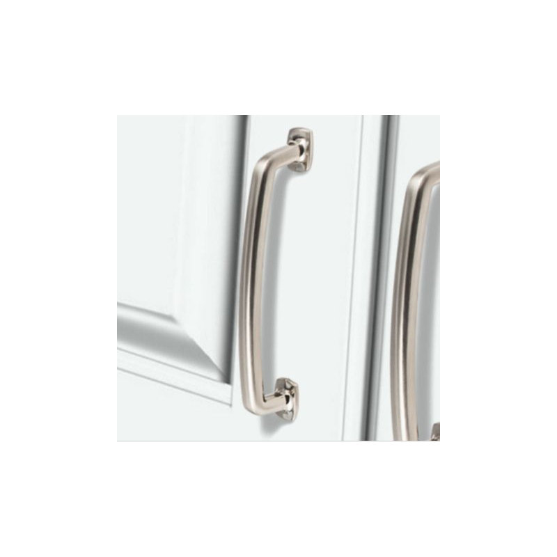 Belcastel I Bar Pull, Satin Nickel, 6 5/16"