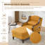 Fauteuil-lit rembourré en tissu-118377199