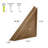 Gilbane 2 Piece Triangle Corner Shelf-1221572704