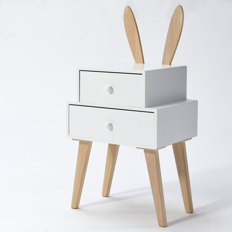 Rogue 2 Drawer Nightstand