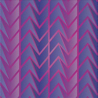 Tapis violet à chevrons Kincade