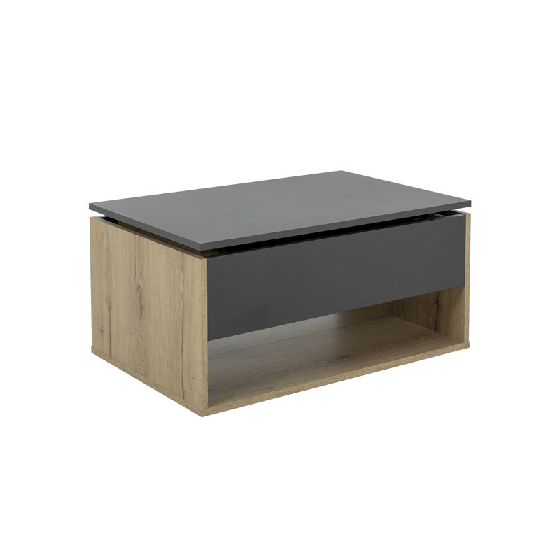 Raqwan Lift Top Block Coffee Table with Storage