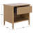 Colne Dorchester 1 Drawer Reeded Nightstand-202272362
