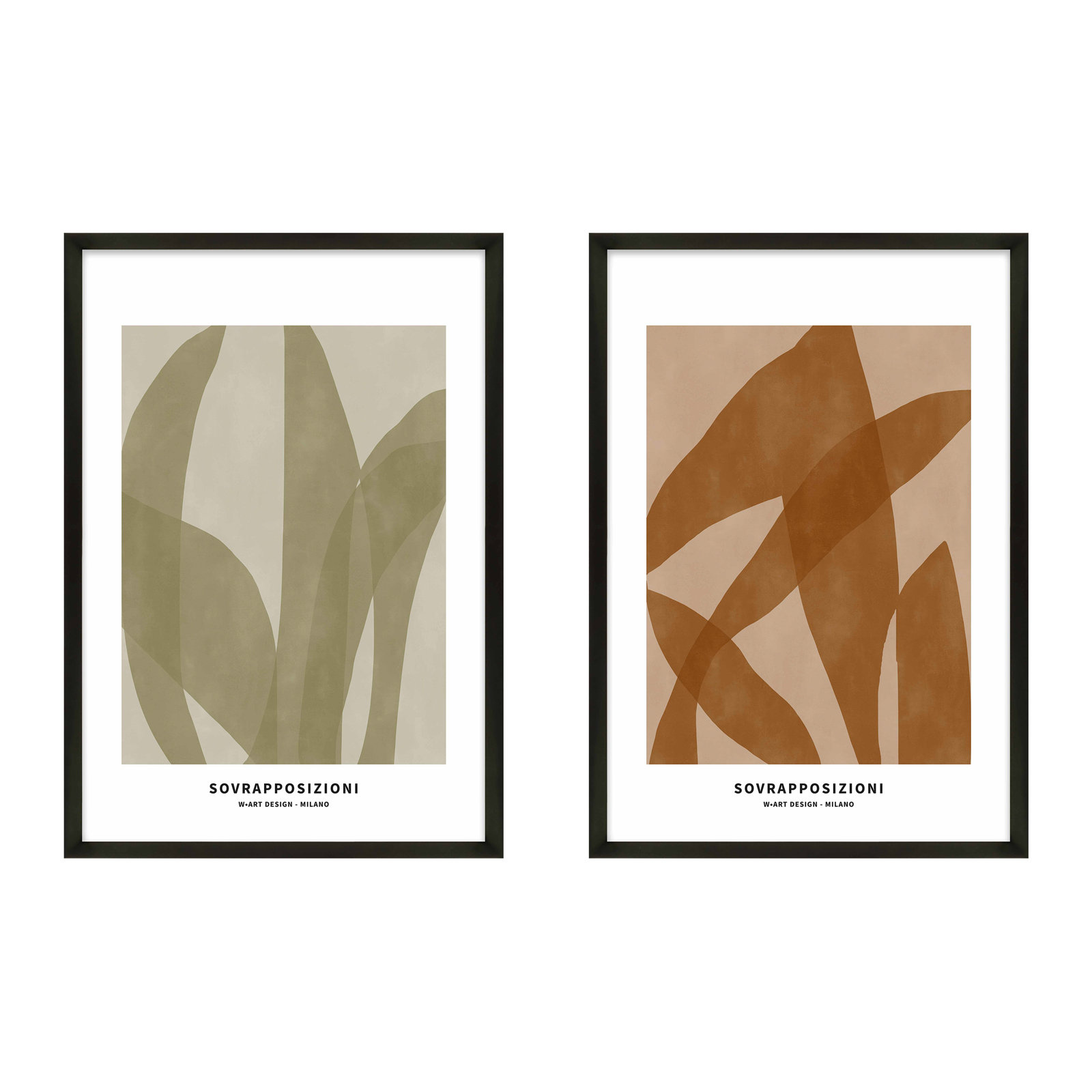 Marine Flora 3 And 4, Black, 20" H x 14" W x 1.25" D