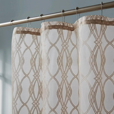 Cariann Geometric Shower Curtain