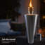 Matney Outdoor Torch Lights - Set of 4 (Cylinder)