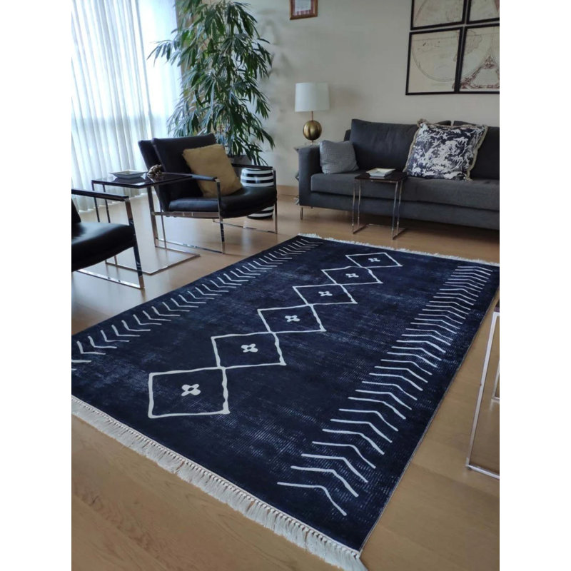 Tapis Maryemma avec envers antidérapant, Rectangle 3 pi 11 po x 7 pi 3 po