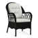Chaise avec accoudoirs rembourrée Everglade