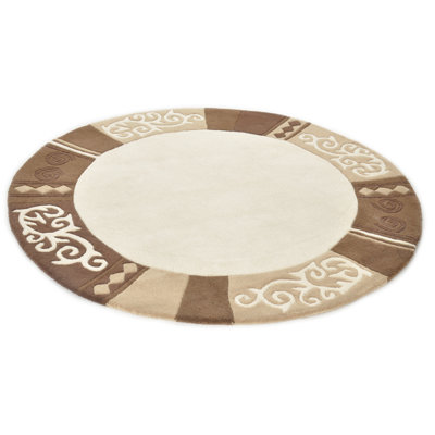 Ambadi Geometric Wool Hand Tufted Area Rug Set