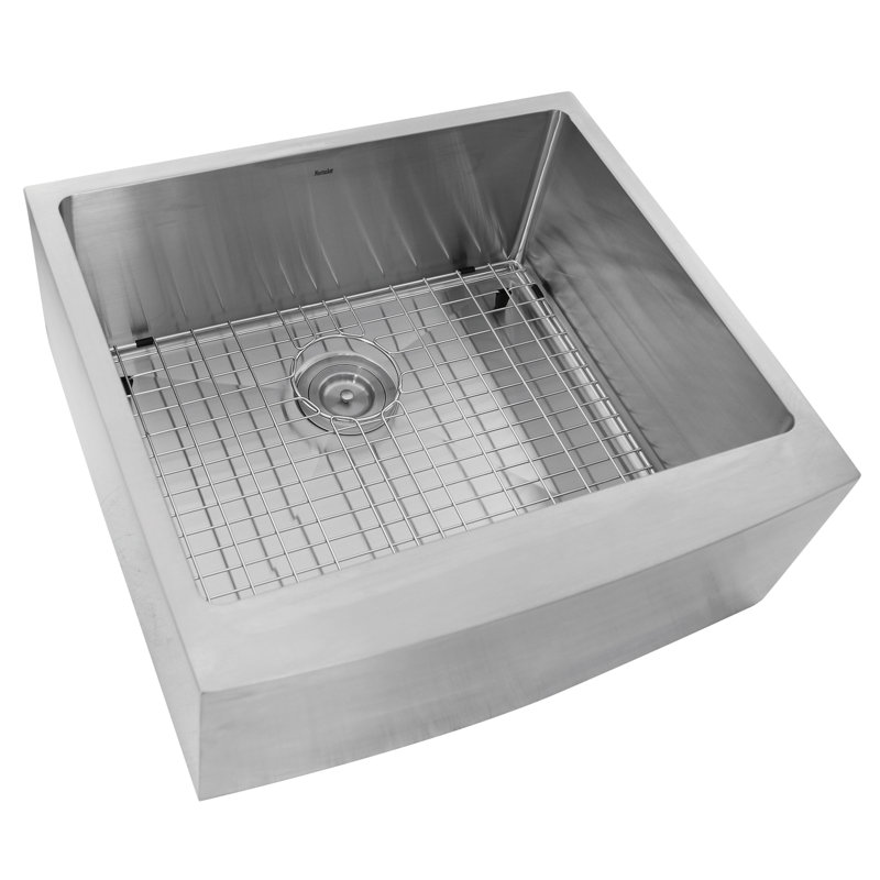 Pro Series 24'' L Single Bowl Stainless Steel Kitchen Sink