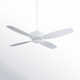 52" New Era 4 - Blade Standard Ceiling Fan with Remote Control