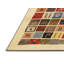 Tapis beige/vert/rouge contemporain-1284977397