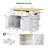 Kitchen Island With Drop Leaf And Power Outlet, Rolling Kitchen Storage Cart For Kitchen, Dining Room-784761140