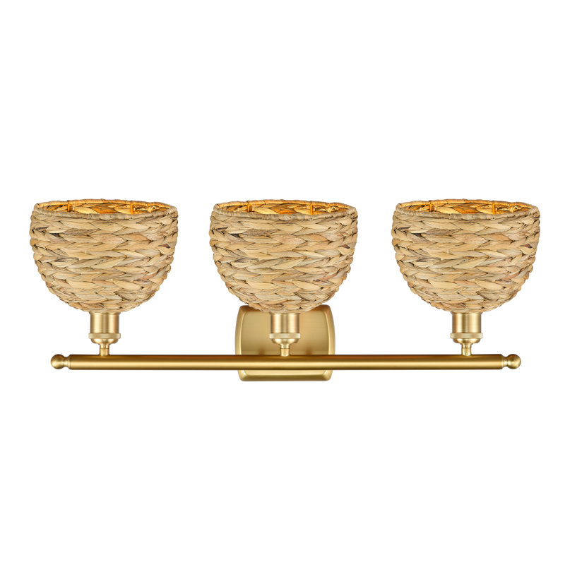 Bacarri 3 - Light Dimmable Vanity Light, Polished Chrome