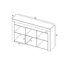 Dina 152cm Sideboard-32259635-32259637