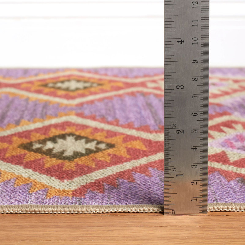 Rhapsody Spice Machine Washable Rug, Rectangle 3' x 5'