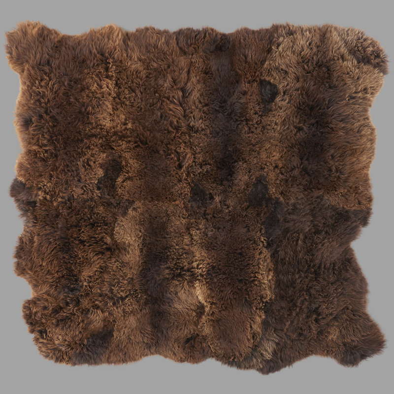 Mirrabooka Square 200 cm x 200 cm Sheepskin Area Rug
