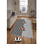 Tapis tissé de qualité supérieure, 100% polyester, 4,6 x 7,2 pi | Pois antibactérien antidérapant en PVC | Impression numérique 3D, lavable à la machine, hauteur des poils: 0,3 po | Idéal pour le salon, la chambre à coucher et les espaces repas-2070067119