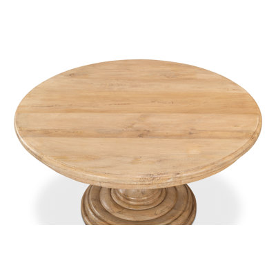 Guillermo Round Solid Wood Dining Table