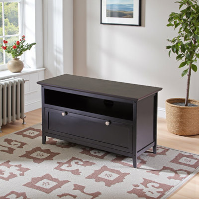 Landon Media & TV Stand in Espresso by Winston Porter