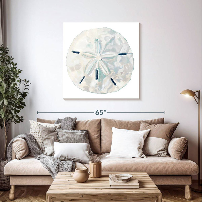 Brampt Light Sand Dollar, 39" H x 39" W