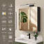 Pharmacie Cvetelin 30 W 30 H avec miroir 4 tablettes-442466338