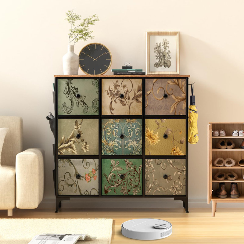 Commode 9 tiroirs Gazmor
