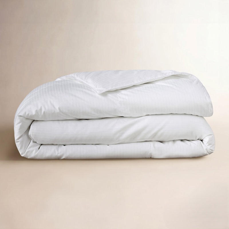 Housse de couette 100% coton Manette Tasmin, Housse de couette pour très grand lit, Blanc