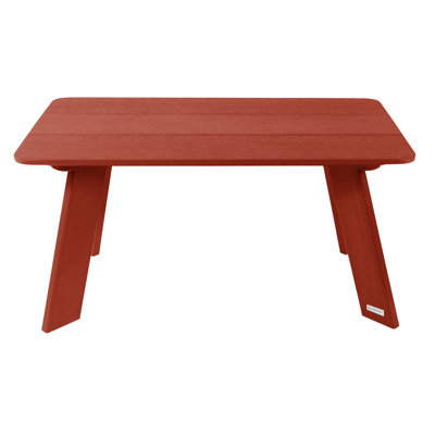 Byrnes 31'' Plastic / Acrylic Outdoor Coffee Table