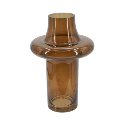 7.9x11.4"H Medieval Style Glass Vase,Large