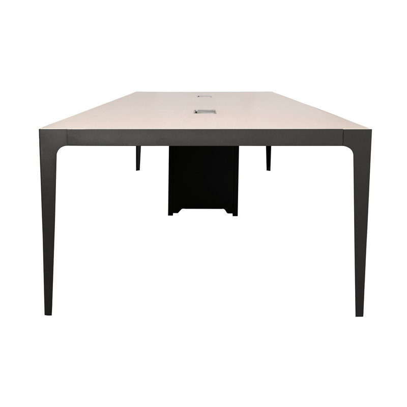 Table de conférence rectangulaire Postville, Chêne clair
