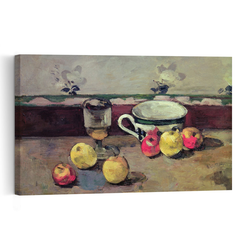 Nature morte, 1875-1877, estampe d'art mural abstrait contemporain, H 24 po x l 36 po