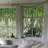 Plants & Flowers Non-Wall Damaging Window Decal-658779567