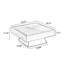 Table basse Burlywood