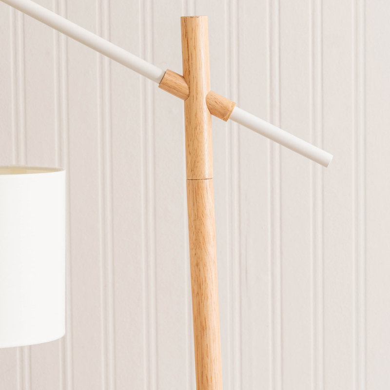 Docia Wood Arched Lamp, Yes