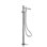 Acquaco Linki Stylo Single-Hole Two Handle Freestanding Bathtub Faucet with Hand Shower with 9-5/8'' Spout Reach