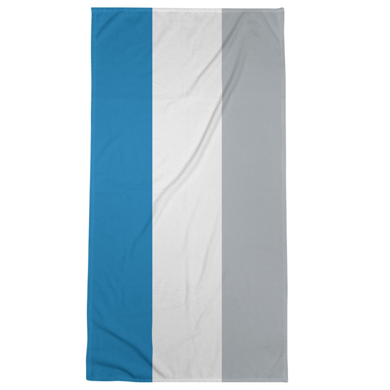 Microfiber Bath Towel, Tennessee Red Football Egyptian Blue