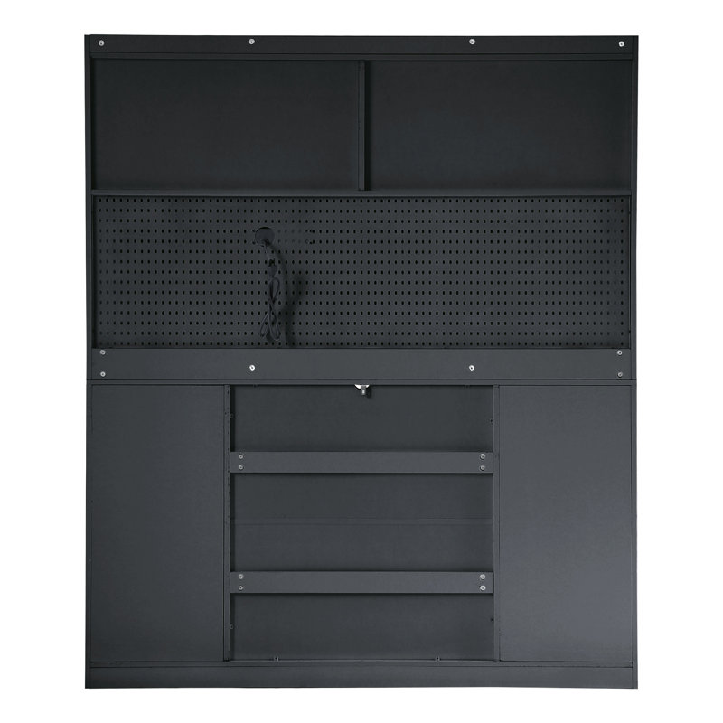Buffet de cuisine, armoire de rangement autoportante avec tiroirs et tablettes réglables, armoire de rangement, armoire d'appoint moderne pour la maison