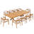 Outdoor Rectangular Dining Set With Cushions-113549754