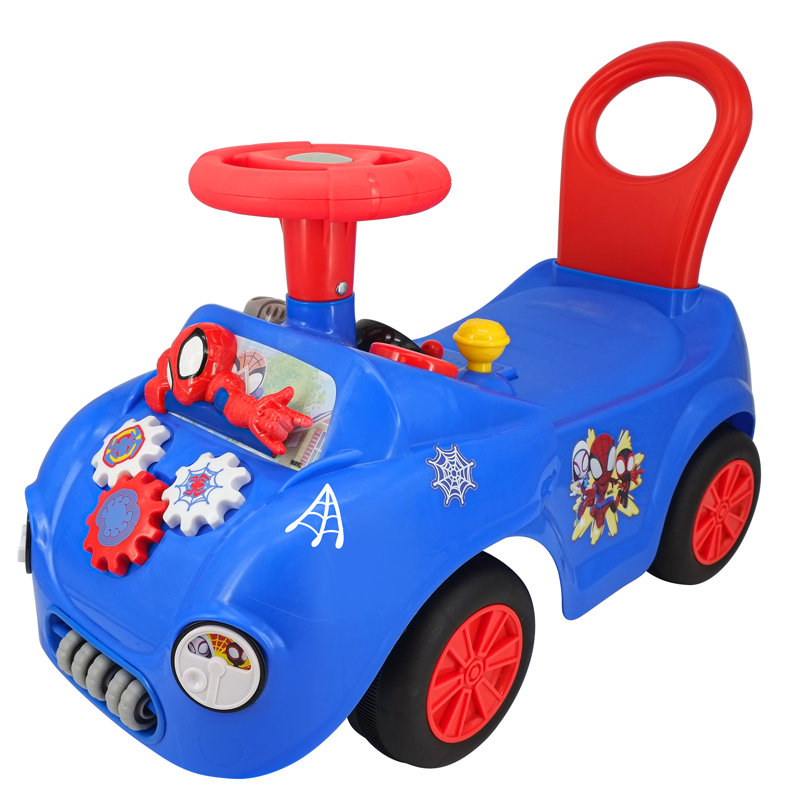 Lumières et sons: Ride-On - Spidey Web Racer