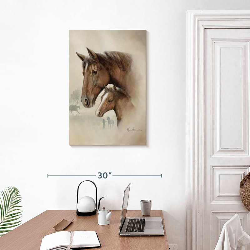 Brampt Race Horse I, 30" H x 20" W