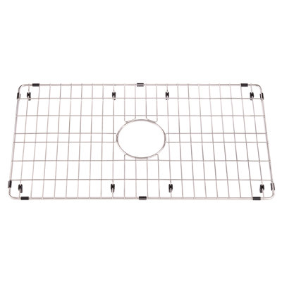 27-1/4" L x 15-1/4" W Stainless Steel Basin Rack