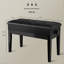 Leather Match Upholstered Storage Bench-1139879418