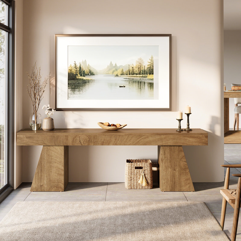 55.12'' Farmhoue Entryway Bench