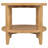 Round Solid Wood Side End Table